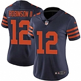 Women Nike Bears 12 Allen Robinson II Navy Throwback Vapor Untouchable Limited Jersey Dzhi,baseball caps,new era cap wholesale,wholesale hats